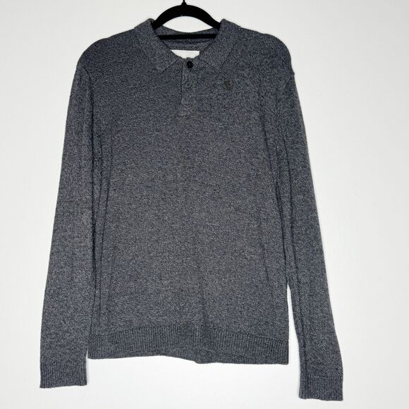 Abercrombie Fitch Kids Knit Button Collar Sweater Boys Size 13/14 - Picture 1 of 6